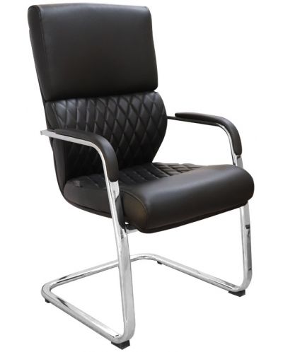 Комплект посетителски столове RFG - Grande, 2 броя, черни - 2