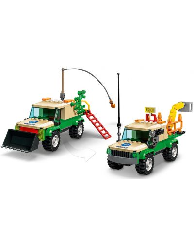 Конструктор LEGO City - Мисии за спасяване на диви животни (60353) - 5