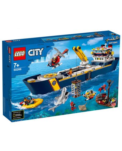 Конструктор Lego City Oceans - Кораб за изследване на океана (60266) - 1
