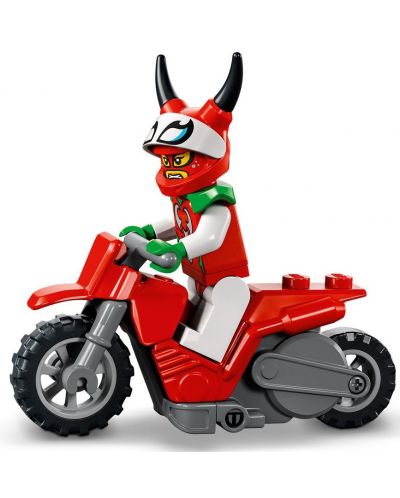 Конструктор LEGO City - Каскадьорски мотоциклет „Смелият скорпион“ (60332) - 2