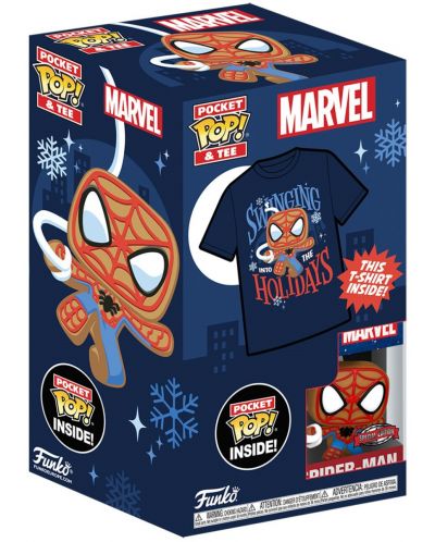 Комплект Funko POP! Collector's Box: Marvel - Spider-Man (Gingerbread Spider-Man) (Special Edition) - 6
