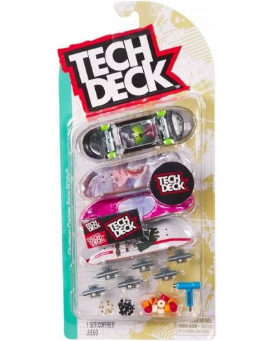 Комплект скейтборди за пръсти Tech Deck - Shane O'Neill, 4 броя  - 1