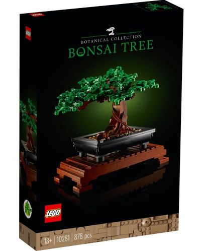 Конструктор LEGO Icons Botanical - Дърво бонсай (10281) - 1