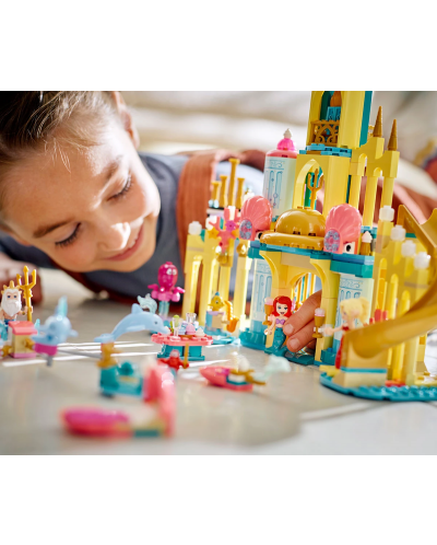 Конструктор LEGO Disney Princess - Подводният дворец на Ариел (43207) - 8