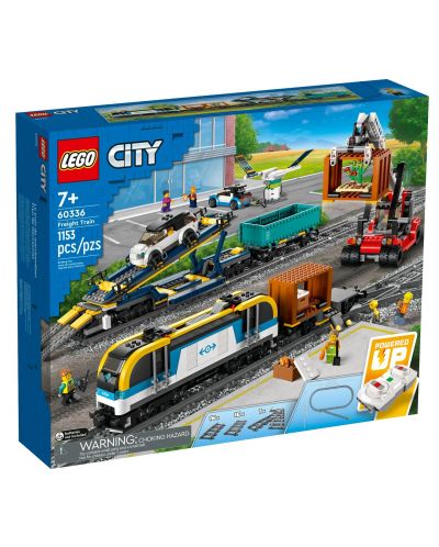 Конструктор LEGO City - Товарен влак (60336) - 1