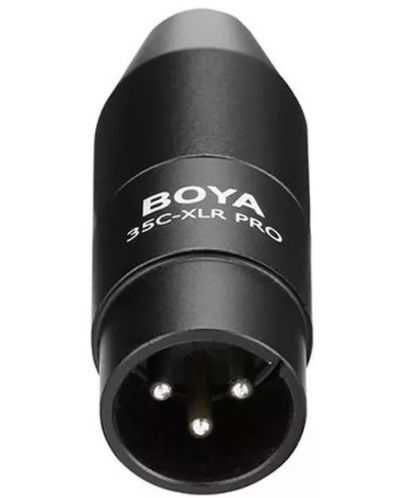 Конвертор Boya - 35C-XLR Pro, 3.5 mm TRS/XLR, черен - 4