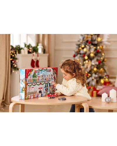Коледен календар HaPe International - Коледна гара, с дървени играчки - 8