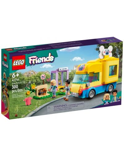 Конструктор LEGO Friends - Ван за спасяване на кучета (41741) - 1