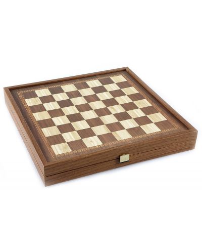 Комплект шах и табла Manopoulos - Цвят орех, 41 x 41 cm - 6