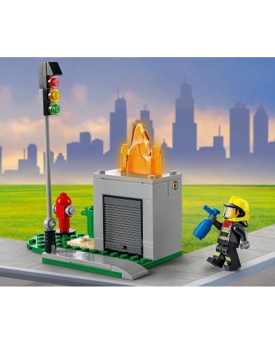Конструктор LEGO City - Спасение при пожар и полицейско преследване (60319) - 8