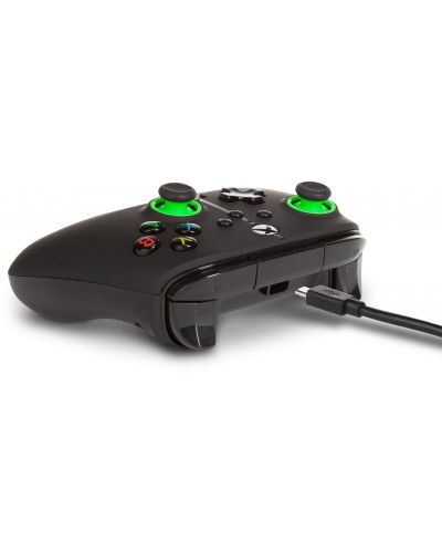 Контролер PowerA - Enhanced, за Xbox One/Series X/S, Green Hint - 6