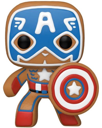 Комплект фигури Funko POP! Marvel: Avengers - Gingerbread Avengers (Special Edition) - 2