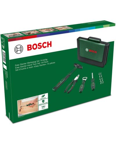 Kомплект ръчни инструменти Bosch - Easy, 14 части - 4