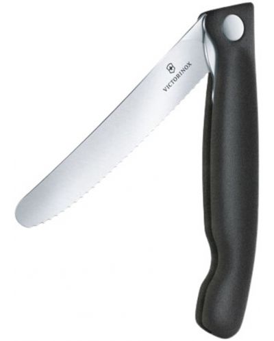 Комплект кухненски сгъваем нож и дъска за рязане Victorinox - Swiss Classic, черни - 4