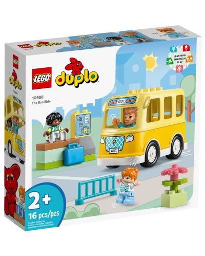 Конструктор LEGO Duplo - В автобуса (10988) - 1