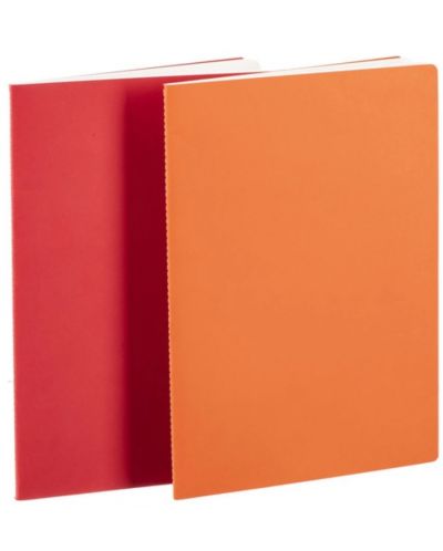 Комплект скицници Hahnemuhle Sketch & Note - A4, 20 листа, червен и оранжев - 1