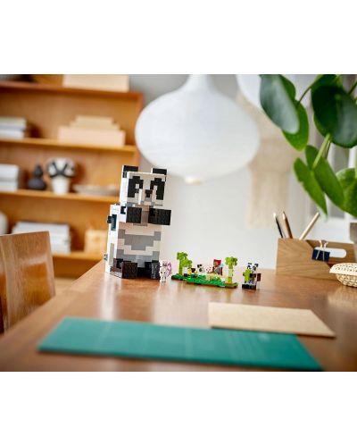 Конструктор LEGO Minecraft - Къщата на пандите (21245) - 9