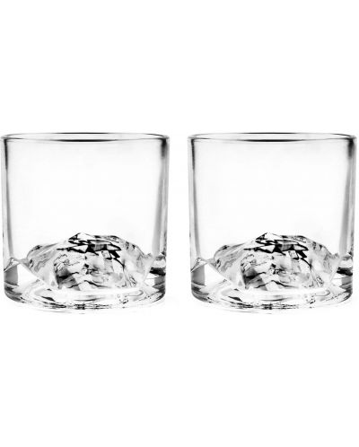 Комплект от 2 чаши за уиски Liiton - Mt. Blanc, 280 ml - 1