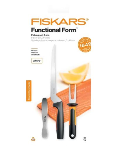 Комплект за почистване на риба Fiskars - Functional Form, 3 части - 6