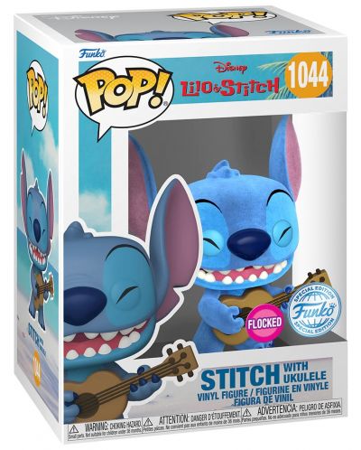 Комплект Funko POP! Collector's Box: Disney - Lilo & Stitch (Ukelele Stitch) (Flocked) - 4