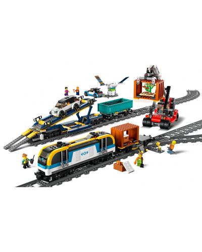 Конструктор LEGO City - Товарен влак (60336) - 2