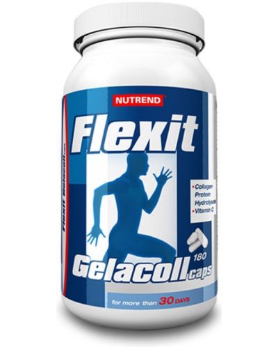 Flexit Gelacoll, 180 капсули, Nutrend - 1