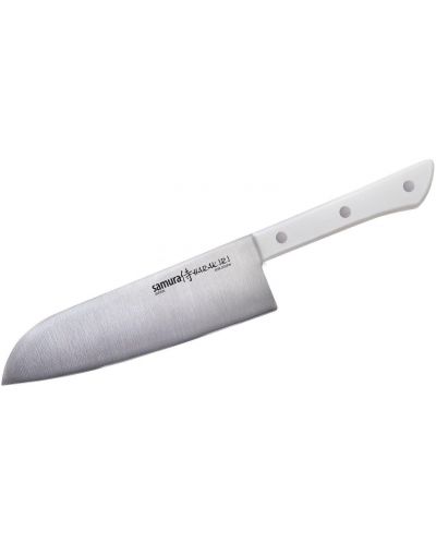 Комплект от 5 ножа Samura - Harakiri, бяла дръжка - 5
