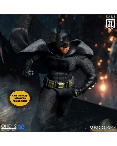 Комплект екшън фигури Mezco DC Comics: Justice League - Deluxe Steel Box (Zack Snyder's Justice League) - 10