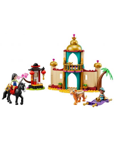 Конструктор LEGO Disney Princess - Приключението на Ясмин и Мулан (43208) - 3