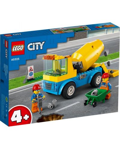 Конструктор LEGO City - Бетонобъркачка (60325) - 1