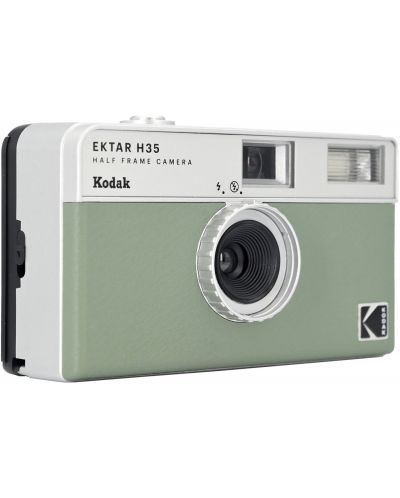 Компактен фотоапарат Kodak - Ektar H35, 35mm, Half Frame, Sage - 2