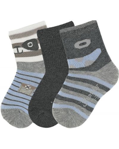Комплект чорапи Sterntaler - 17/18 размер,  6-12 месеца, 2 чифта - 1