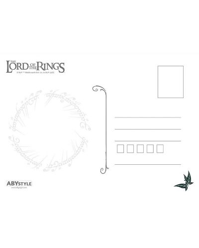 Комплект пощенски картички ABYstyle Movies: The Lord of the Rings - Art, 5 бр. - 2