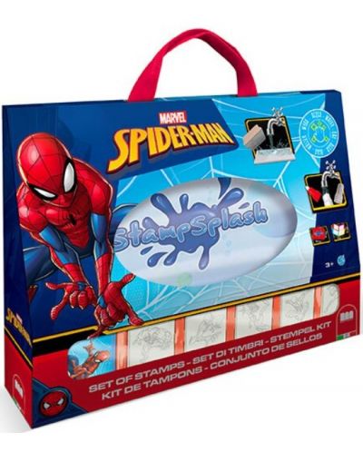 Комплект за рисуване с вода Multiprint - Spider-Man - 1