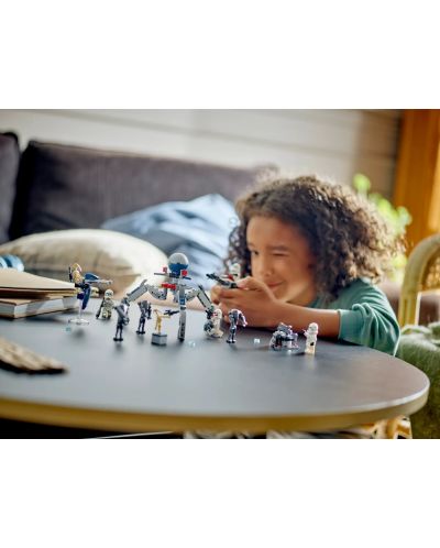 Конструктор LEGO Star Wars - Боен пакет клонинг щурмоваци и бойни дроиди (75372) - 7