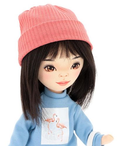 Комплект дрехи за кукла Orange Toys Sweet Sisters - Син суитшърт - 4