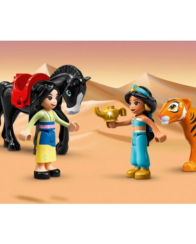 Конструктор LEGO Disney Princess - Приключението на Ясмин и Мулан (43208) - 4