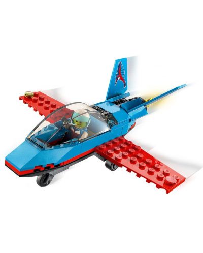 Конструктор LEGO City - Каскадьорски самолет (60323) - 3