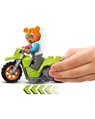 Конструктор LEGO City - Stuntz, Мечешки каскадьорски мотоциклет (60356) - 4