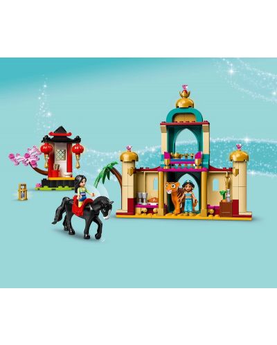 Конструктор LEGO Disney Princess - Приключението на Ясмин и Мулан (43208) - 6