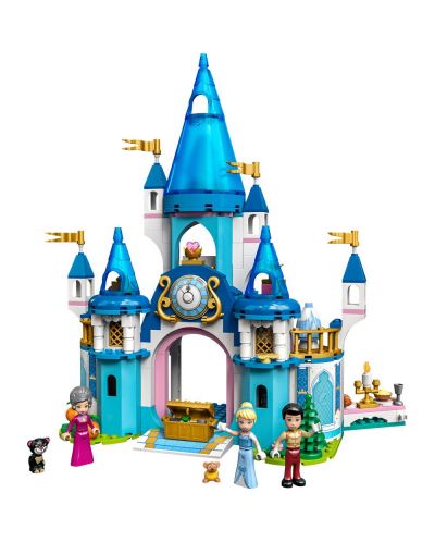 Конструктор LEGO Disney - Замъкът на Пепеляшка и Чаровния принц (43206) - 2