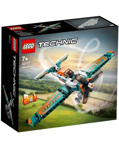 Конструктор LEGO Technic - Състезателен самолет (42117) - 1