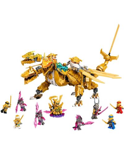 Конструктор LEGO Ninjago - Златният ултра дракон на Lloyd (71774) - 3