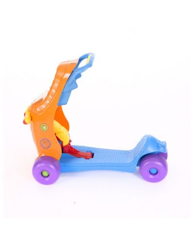Количка за яздене 3 в 1 KikkaBoo Baby Walker - Синя