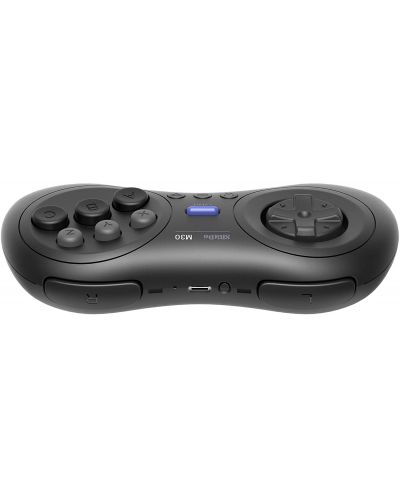 Безжичен контролер 8BitDo - M30, черен (Nintendo Switch/PC) - 4