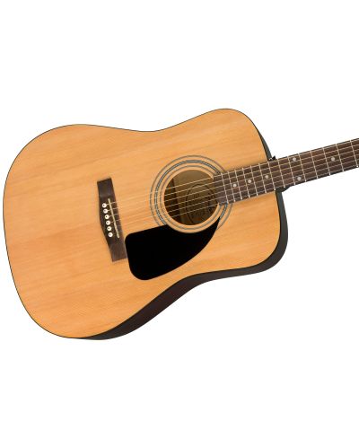 Комплект акустична китара с аксесоари Fender - FA-115, бежов/черен - 4