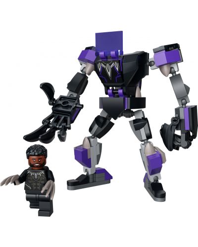 Конструктор LEGO Marvel Super Heroes - Роботска броня на Черната пантера (76204) - 2