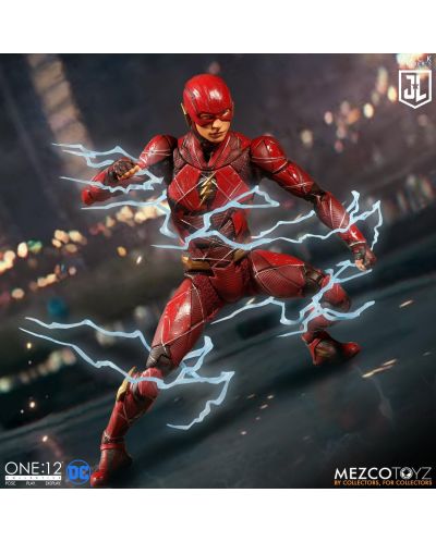 Комплект екшън фигури Mezco DC Comics: Justice League - Deluxe Steel Box (Zack Snyder's Justice League) - 7