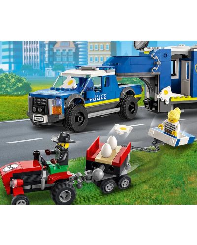 Конструктор LEGO City - Полицейски мобилен команден център в камион (60315) - 8