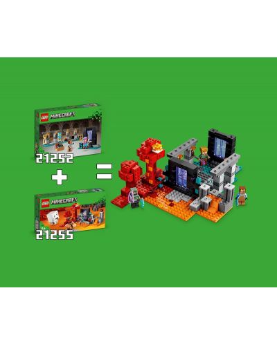 Конструктор LEGO Minecraft - Оръжейната (21252) - 6